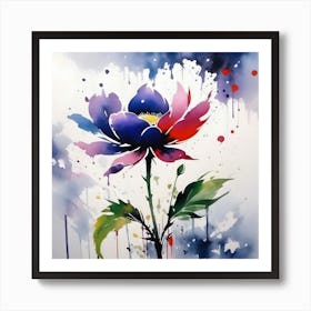 Lotus Flower Art Print