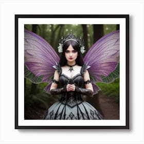 Gothic Fairy Art Print