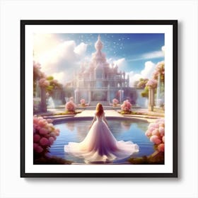 Princess In A Fairytale Art Print