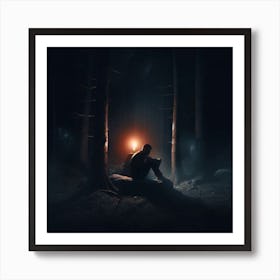 Dark Forest Art Print