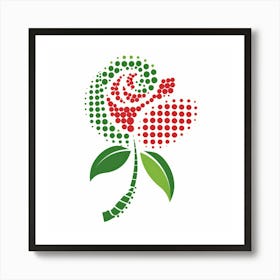 England Rose Art Print