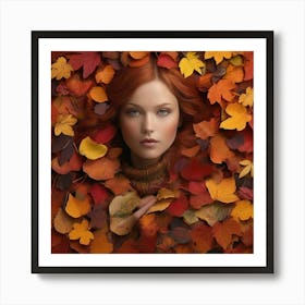 Autumn Leaves Art Print