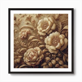 Russian Roses Art Print