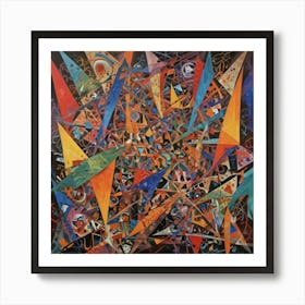 Abstract Painting 433 Art Print