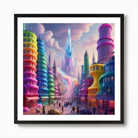 City Of Wonders Art Print