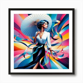 Sophisticated woman 4 Art Print