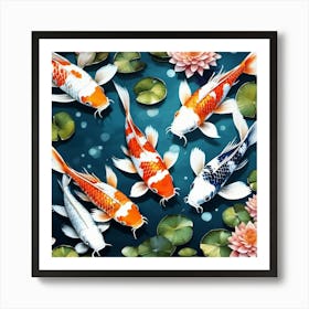 Koi Fish 1 Art Print