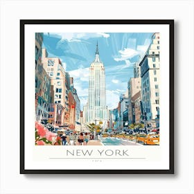 New York City 5 Art Print