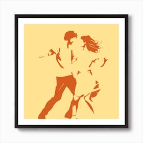 Dancing Couple Art Print