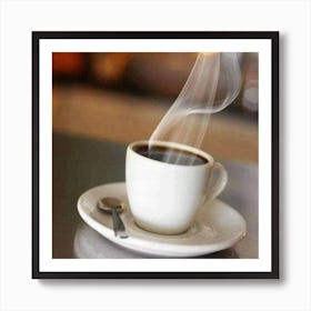 Cup Of Coffee Art Print