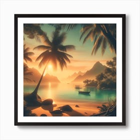 Tropical Paradise 11 Art Print