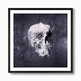 Decay Skull Art Print