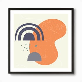 Abstract Rainbow Poster