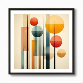 Harmonic Strokes Visual Melodies Art Print