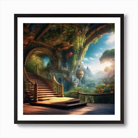 Fairytale Forest 1 Art Print