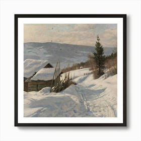 Winter Scene r Art Print