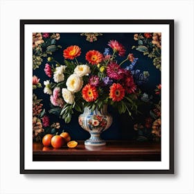 Floral Arrangement Art Print