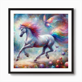 Horse Fantasy Art Print