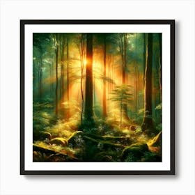 Forest 3 Art Print