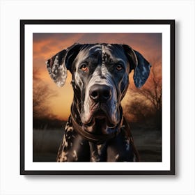 Great Dane 3 Art Print