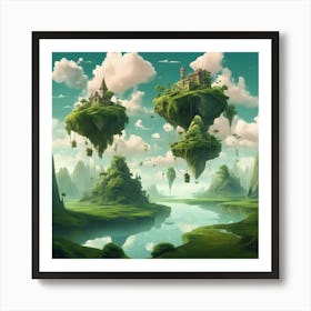 Fairytale Landscape 7 Art Print