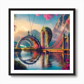 Fairytale Bridge 2 Art Print