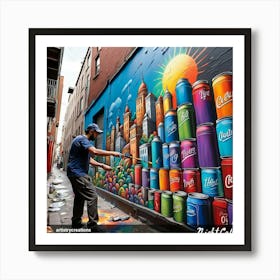 Street Melbourne Art Print