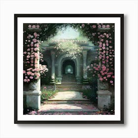 Rose Garden 2 Art Print