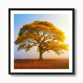 Autumn Tree  Art Print