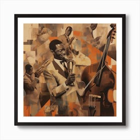 Jazz Musicians 12 Art Print