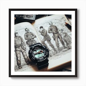 G-Shock Watch 6 Art Print