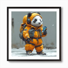 Panda Bear 1 Art Print