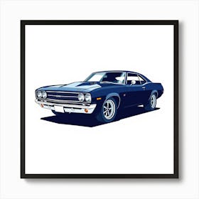 Plymouth Challenger 1 Art Print