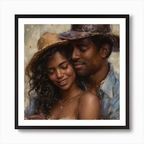 Echantedeasel 93450 Nostalgic Emotions African American Black L 6bf27e2e 6f12 4a36 9189 53a92fcca610 Art Print