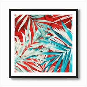 Tropical Leaves 71 Art Print