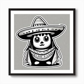 Mexican Panda 1 Art Print