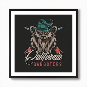 California Gangsters Art Print