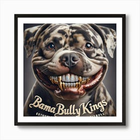 Bama Bully Kings 3 Art Print