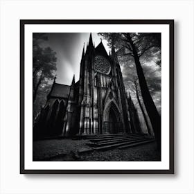 Gothic Church 5 Art Print