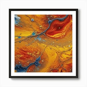 Abstract Painting 17 Art Print