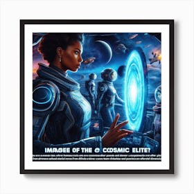 Image Of The Cosmic Elite 1 Art Print