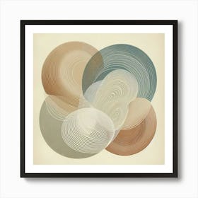 Simple abstract 7 Art Print