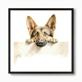 German Shepherd Dog 8 Art Print