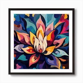 Lotus Flower 39 Art Print