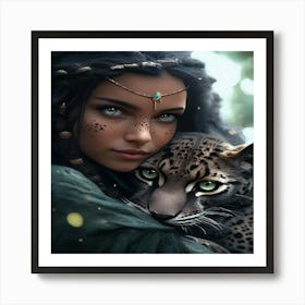 Elven Girl Art Print