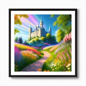 Fairytale Castle 9 Art Print