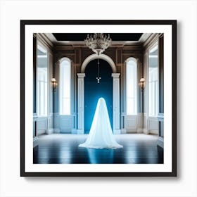 Ghost In The Hall 1 Art Print