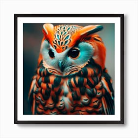 Owl Picture Art Print