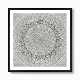 Mandala 11 Art Print