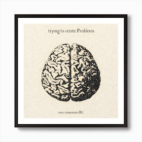 The Brain Art Print